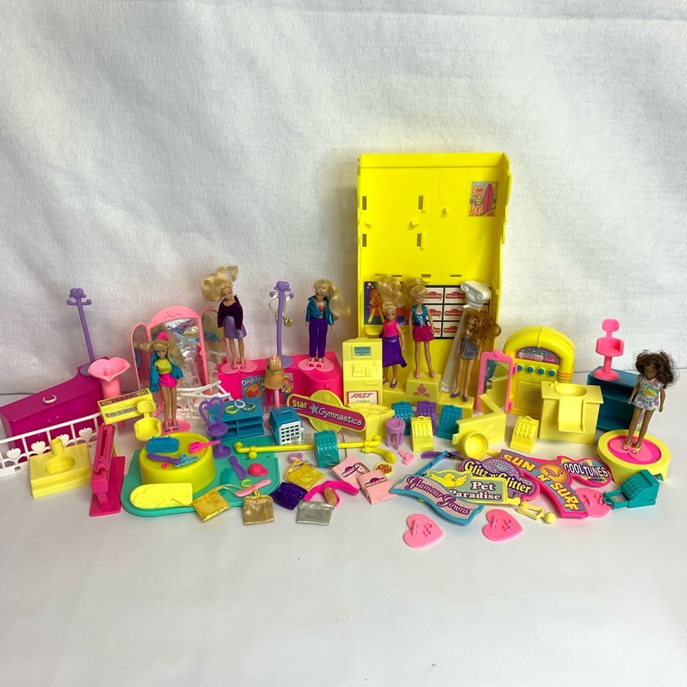 Melanie Mall Replacement Pieces Parts Lot 7 Dolls